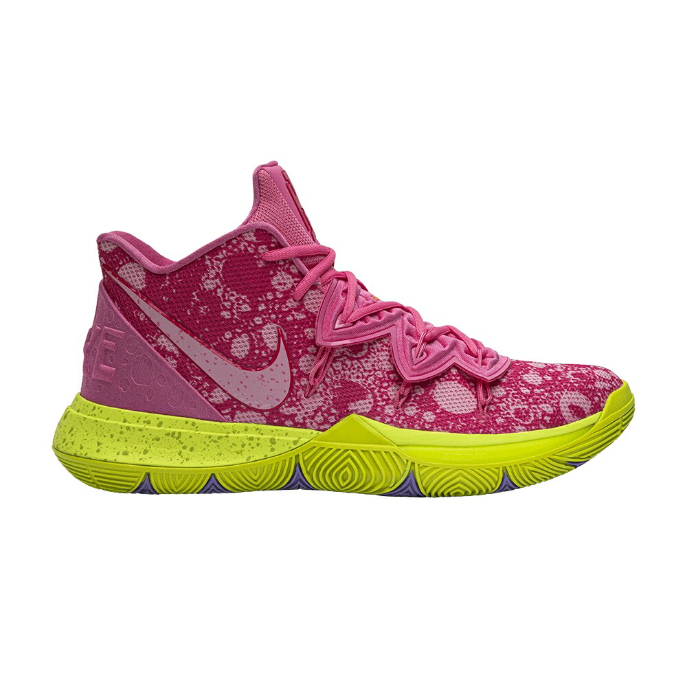 ナイキ スポンジボブ カイリー ピンク 赤 レッド PATRICK スニーカー メンズ NIKE SPONGEBOB SQUAREPANTS X KYRIE 5 / LOTUS PINK UNIVERSITY RED