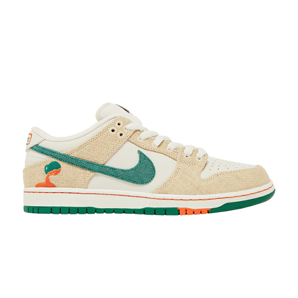 ナイキ ダンク エスビー 橙 オレンジ ダンクロー スニーカー メンズ NIKE JARRITOS X DUNK LOW SB / PHANTOM SAFETY ORANGE MALACHITE
