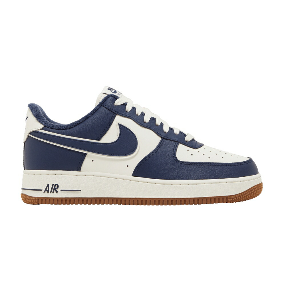 ナイキ 紺色 ネイビー エアフォース 07 COLLEGE NAVY スニーカー メンズ NIKE AIR FORCE 1 LV8 PACK - MIDNIGHT / SAIL MIDNIGHT NAVY MEDIUM GUM
