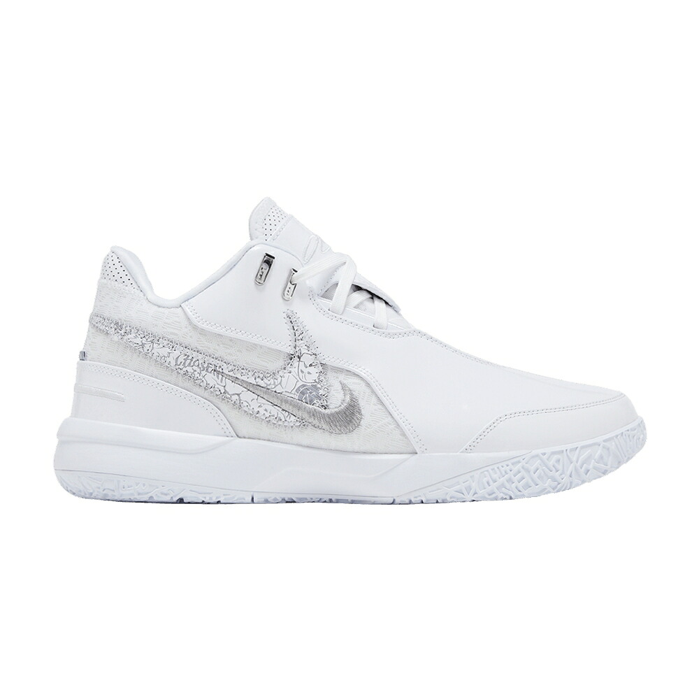 ナイキ ズーム レブロン 白色 ホワイト 灰色 グレー 'WHITE SILVER' スニーカー メンズ NIKE ZOOM LEBRON NXXT GEN AMPD METALLIC / WHITE LIGHT SMOKE GREY METALLIC