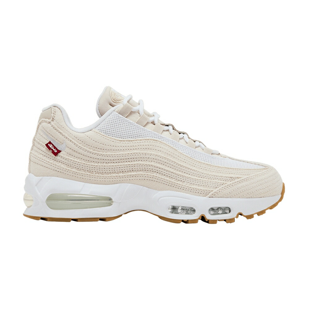 ナイキ マックス 茶色 ブラウン 赤 レッド LEVI エアマックス LIGHT BROWN スニーカー メンズ NIKE X AIR MAX 95 OG OREWOOD / LIGHT OREWOOD BROWN GYM RED