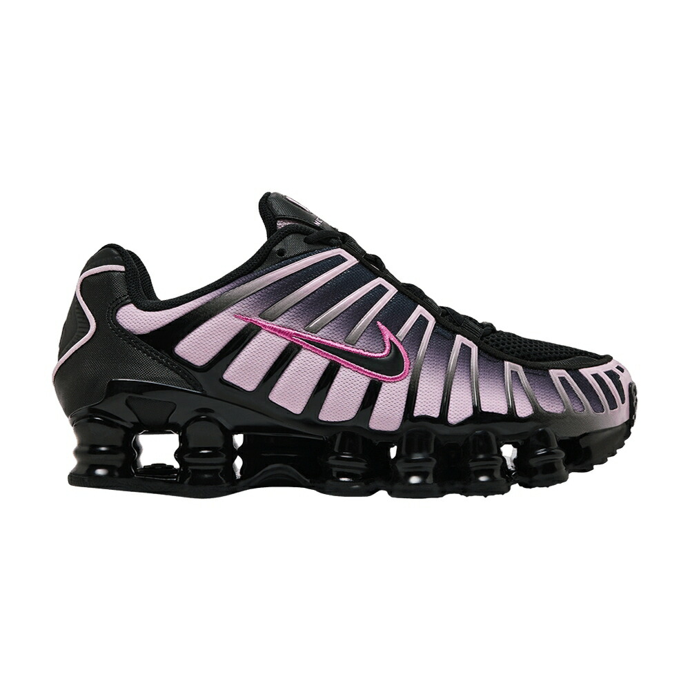 ナイキ ショックス 黒いこと 黒いこと サクラ色 \u0027BLACK PINK\u0027 スニーカー レディース NIKE WMNS SHOX TL PLAYFUL / BLACK PLAYFUL PINK PINK FOAM OFF