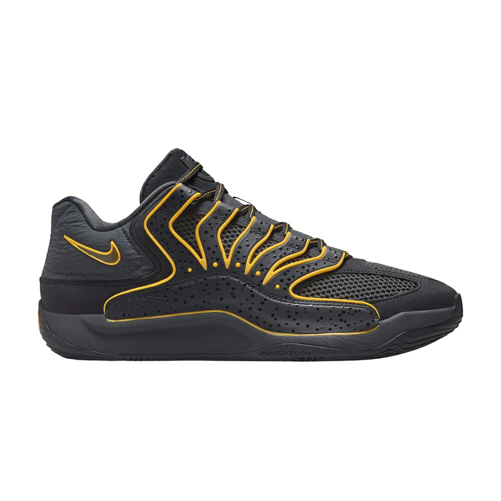 ナイキ 黒いこと 黒いこと ゴールド \u0027RAIN CITY\u0027 スニーカー メンズ NIKE KD 18 / BLACK UNIVERSITY GOLD