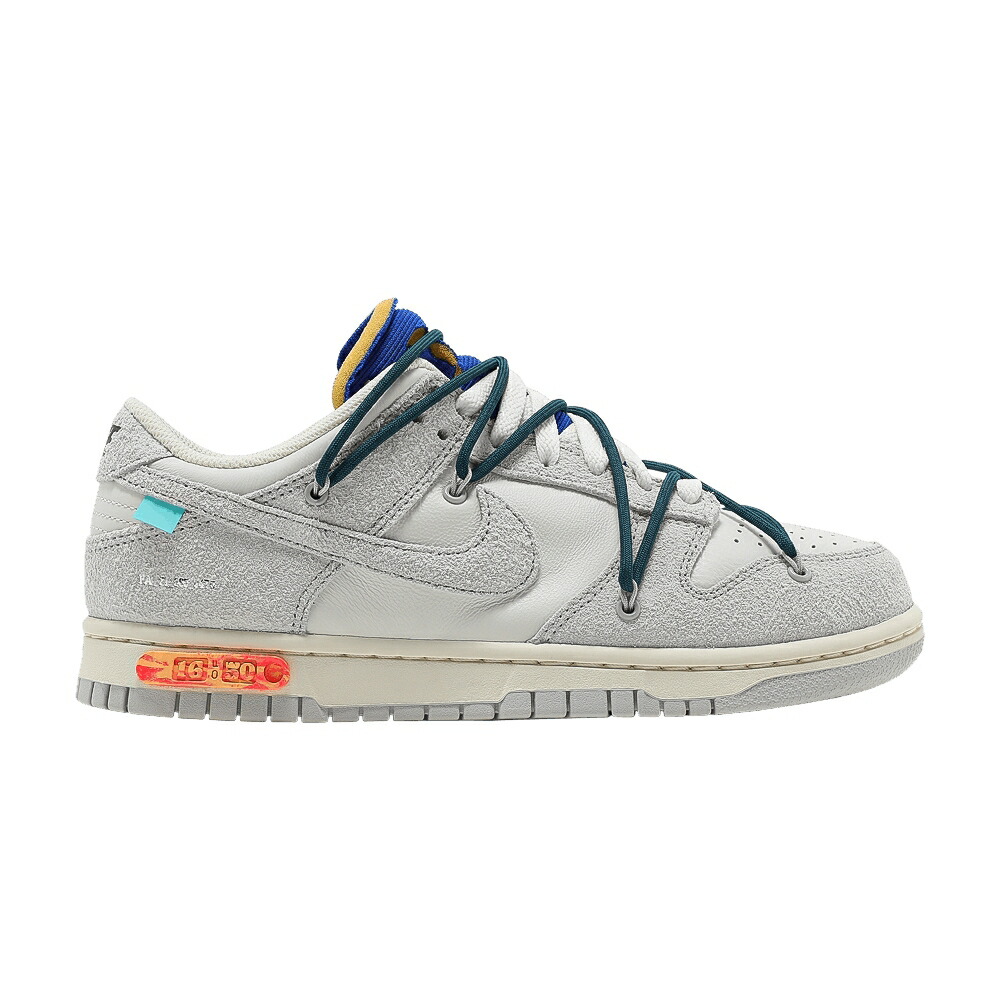 ナイキ オフホワイト ダンク 灰色 グレー ダンクロー LOT 50 スニーカー メンズ NIKE OFF-WHITE X DUNK LOW 16 OF / SAIL NEUTRAL GREY NIGHTSHADE