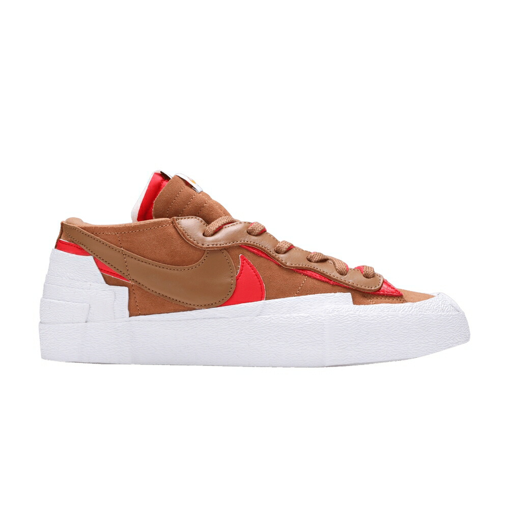 ナイキ ブレイザー 白いこと 白いこと \u0027BRITISH TAN\u0027 スニーカー メンズ NIKE SACAI X BLAZER LOW / LIGHT BRITISH TAN WHITE