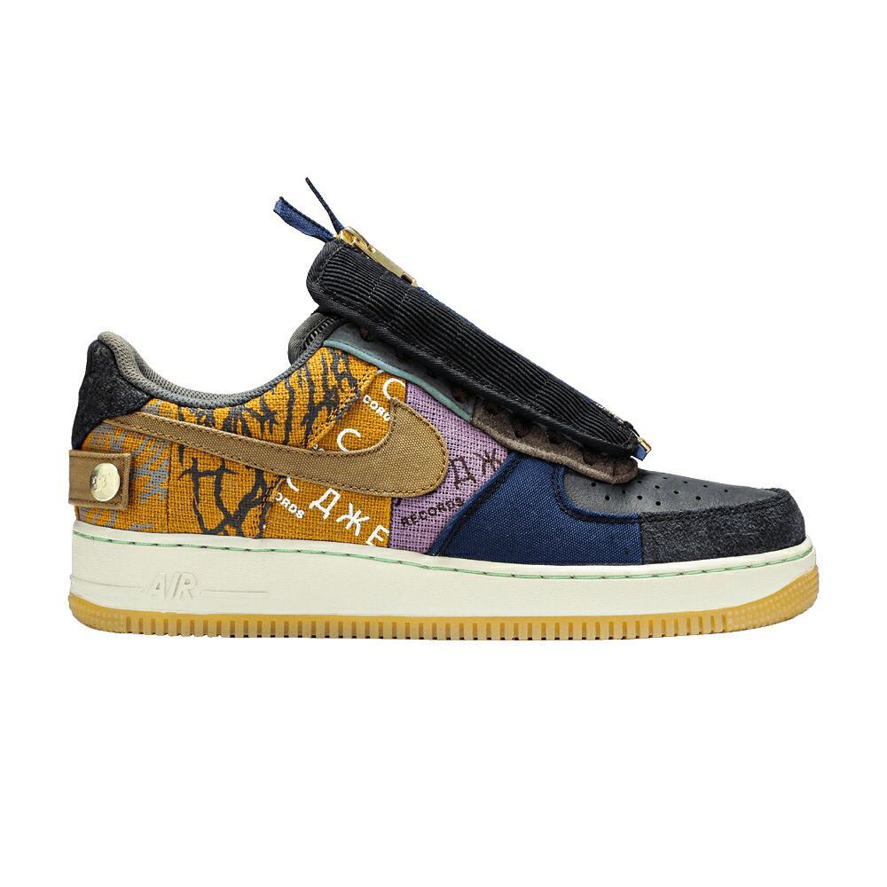 ナイキ 銅 ブロンズ トラヴィススコット エアフォース 'カクタスジャック' スニーカー メンズ NIKE TRAVIS SCOTT X AIR FORCE 1 LOW 'CACTUS JACK' / MULTI COLOR MUTED BRONZE FOSSIL|スニケス