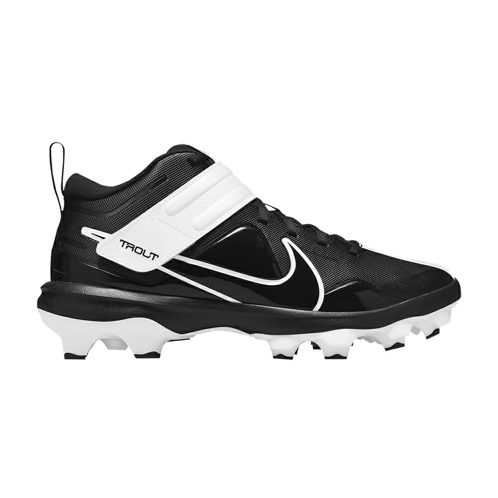 ナイキ プロ 黒色 ブラック ダイナミック 白色 ホワイト 'BLACK WHITE' スニーカー メンズ NIKE FORCE TROUT 7 PRO MCS / BLACK DYNAMIC TURQUOISE WHITE|スニケス