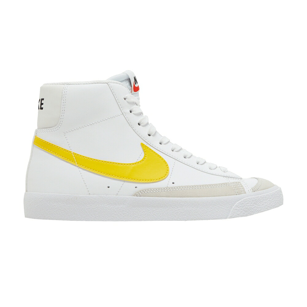 ナイキ ブレイザー ミッド 白いこと 白いこと \u002777 \u0027WHITE SULFUR\u0027 御坊っちゃん キッズ NIKE BLAZER MID GS PECAN VIVID / WHITE PECAN VIVID SULFUR もの言う花 マタニティ スニーカー キッズ・ベビー・マタニティ-靴-スニーカー