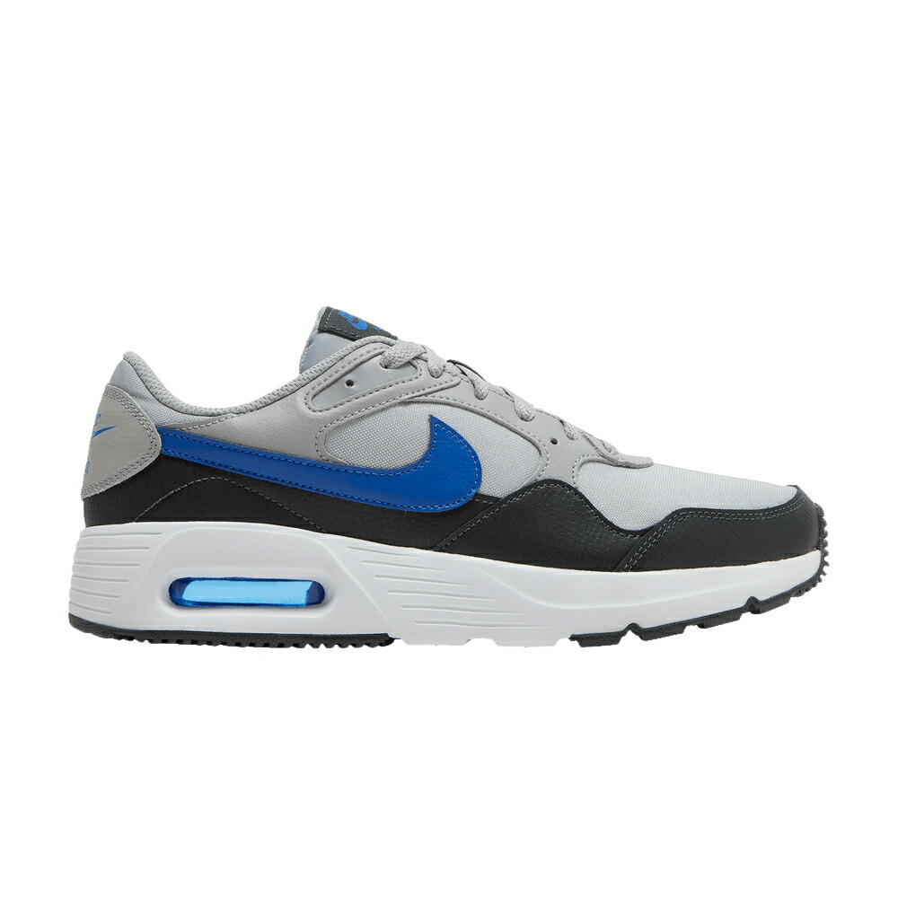 ナイキ マックス 灰色 グレー ゲーム エアマックス LIGHT ゲームロイヤル 青 ブルー スニーカー メンズ NIKE AIR MAX SC SMOKE GREY GAME ROYAL / LIGHT SMOKE GREY ANTHRACITE