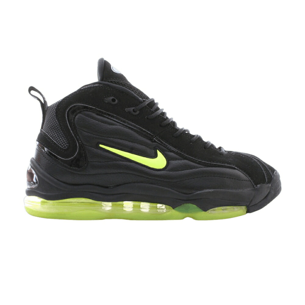 ナイキ マックス アップテンポ 黒色 ブラック 黄色 イエロー スニーカー メンズ NIKE AIR TOTAL MAX UPTEMPO / BLACK NEON YELLOW｜スニケス