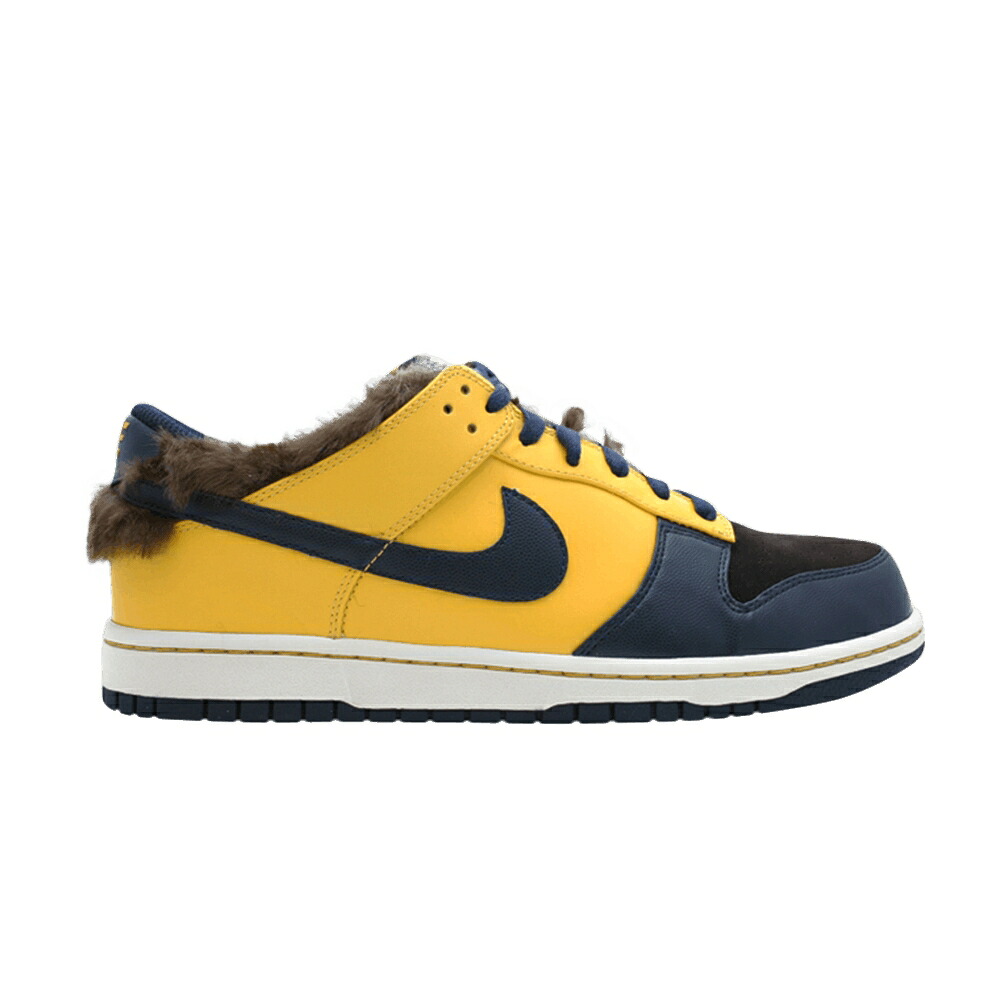 ナイキ ダンク プレミアム ダンクロー 'TEEN WOLF' スニーカー メンズ NIKE DUNK LOW PREMIUM / VARSITY MAIZE DARK OBSDN TRLS｜スニケス