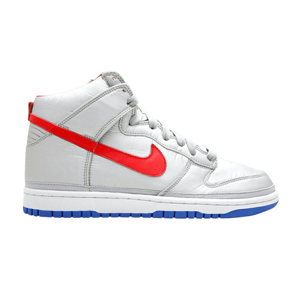 ナイキ ダンク バンダル プレミアム 銀色 シルバー スニーカー メンズ NIKE DUNK HI VANDAL PREMIUM / MTLLC SILVER SPRT RD VRSTY RYL|スニケス