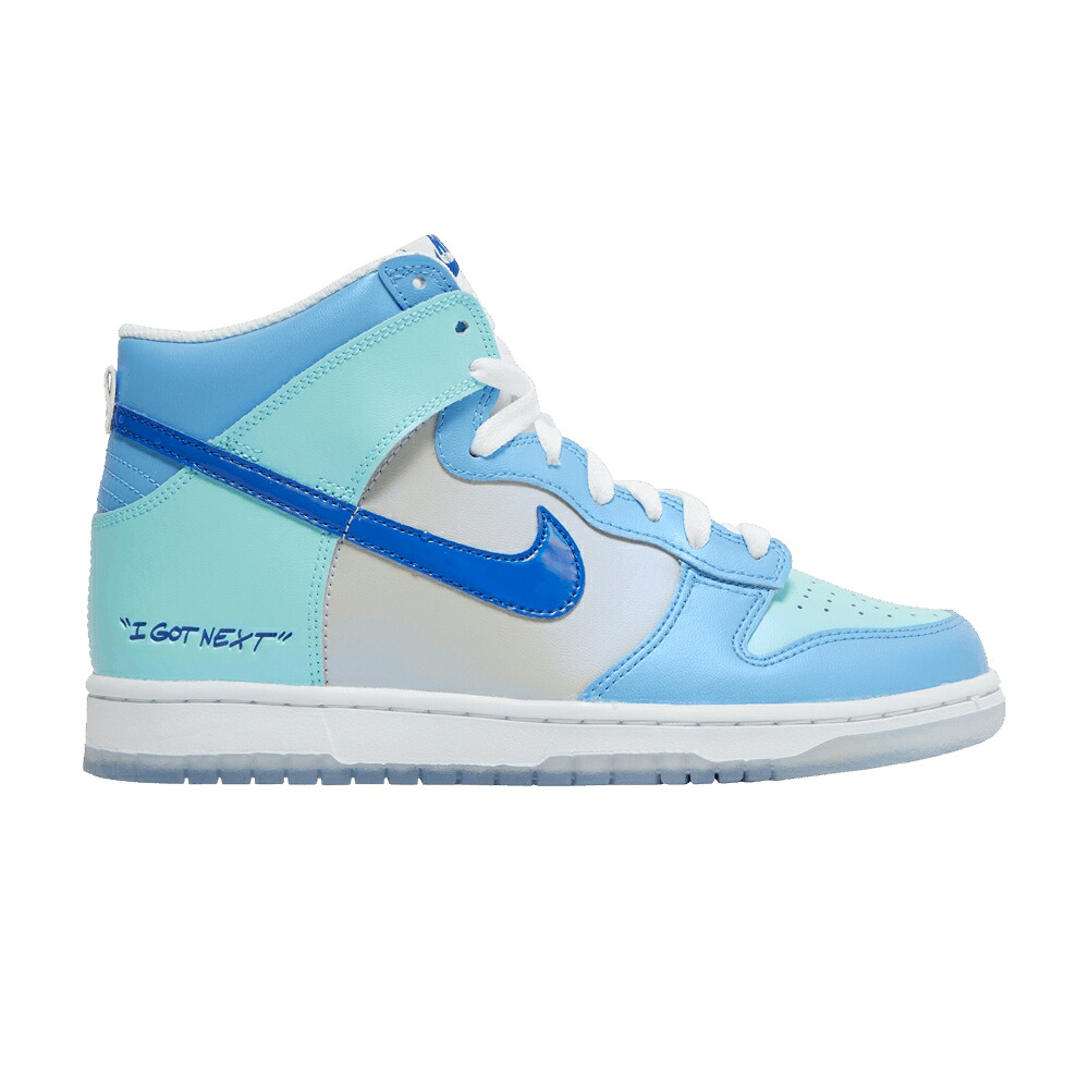 ナイキ ダンク ハイ ゲーム 青色 ブルー ダンクハイ 'I NEXT' ゲームロイヤル 青 ジュニア キッズ NIKE DUNK HIGH GS GOT / COPA GAME ROYAL UNIVERSITY BLUE ベビー マタニティ スニーカー｜スニケス