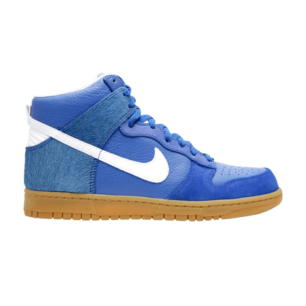 ナイキ ダンク ハイ プレミアム 白色 ホワイト ダンクハイ スニーカー メンズ NIKE DUNK HIGH PREMIUM / VARSITY ROYAL WHITE GUM LIGHT