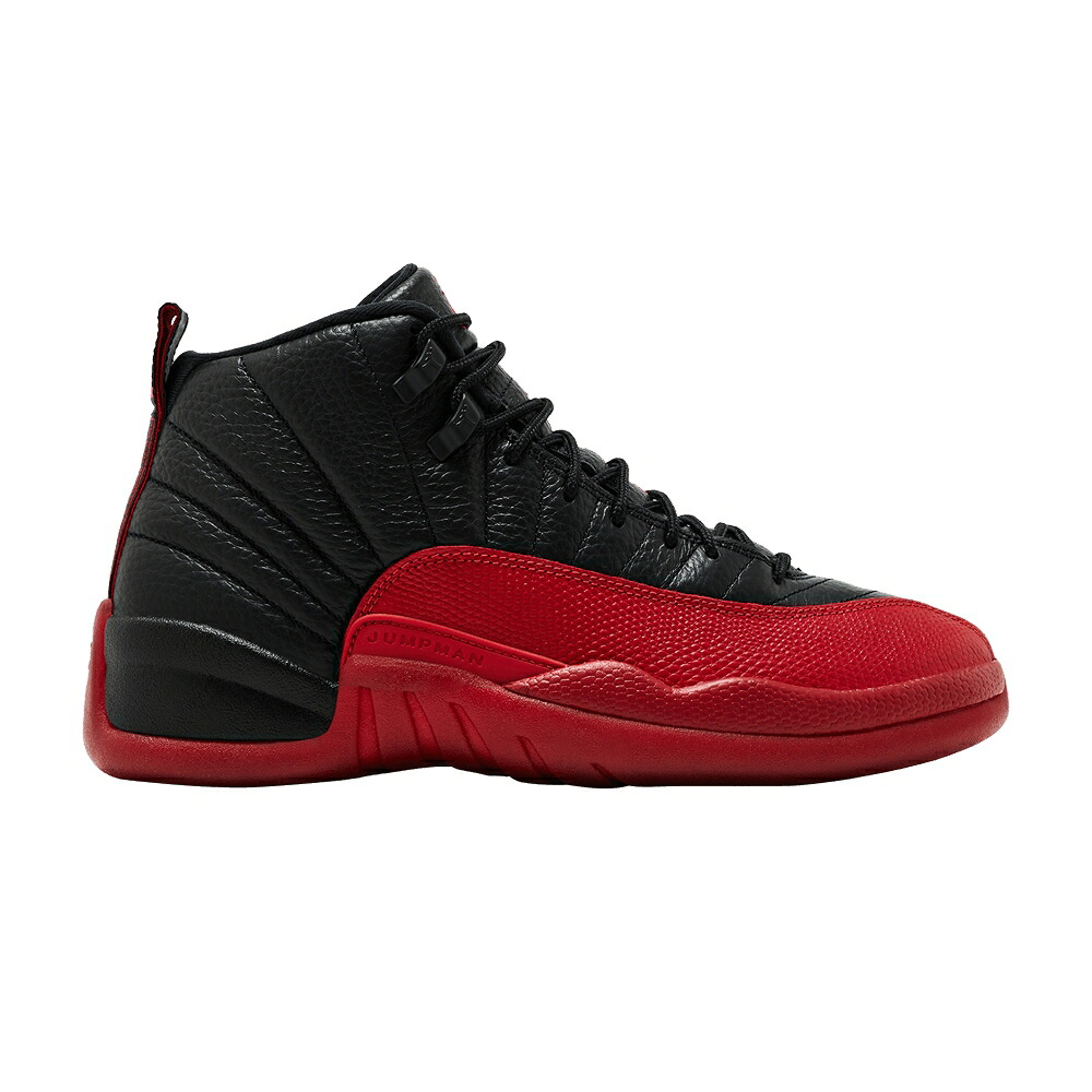 ナイキ 黒いこと 黒いこと 赤 赤いこと エアジョーダン \u0027FLU GAME\u0027 スニーカー メンズ AIR JORDAN AIR JORDAN 12 RETRO 2025 / BLACK VARSITY RED