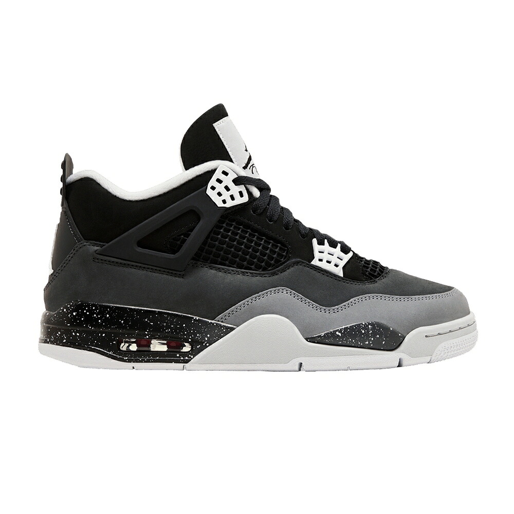 ナイキ 黒いこと 黒いこと 白いこと 白いこと エアジョーダン \u0027FEAR\u0027 スニーカー メンズ AIR JORDAN AIR JORDAN 4 RETRO 2024 / BLACK WHITE ANTHRACITE BLACK 靴-スニーカー