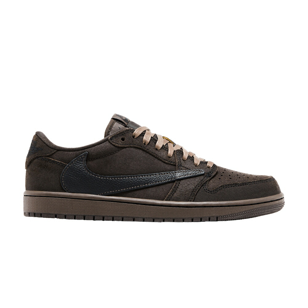 ナイキ 黒色 ブラック 茶色 ブラウン エアジョーダン トラヴィススコット VELVET BROWN スニーカー メンズ AIR JORDAN TRAVIS SCOTT X AIR JORDAN 1 RETRO LOW OG SP / DARK MOCHA BLACK VELVET BROWN