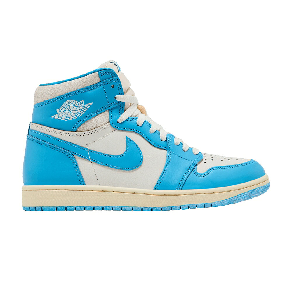 ナイキ ご機嫌 青味 青み エアジョーダン \u0027UNC REIMAGINED\u0027 スニーカー メンズ AIR JORDAN AIR JORDAN 1 RETRO HIGH OG / DARK POWDER BLUE DARK POWDER