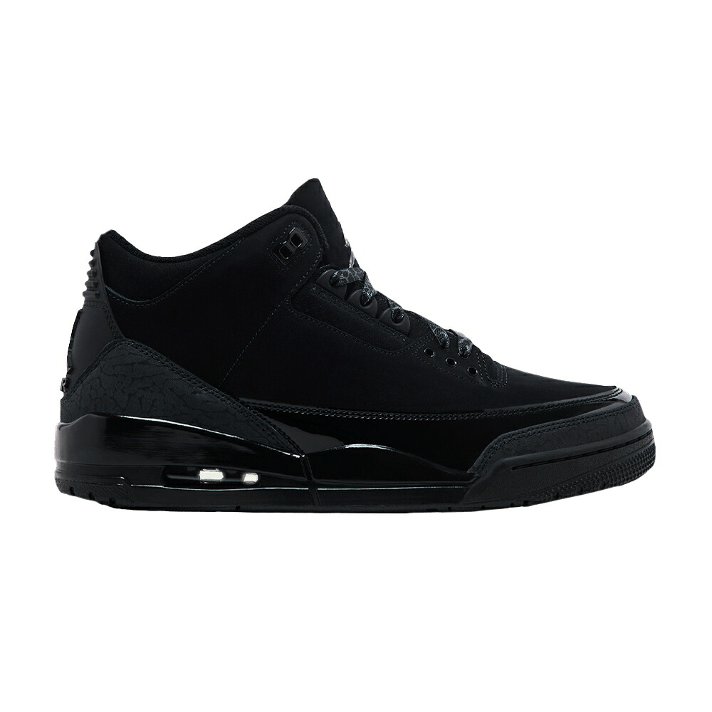 ナイキ 黒いこと 黒いこと 濃灰色 エアジョーダン \u0027BLACK CAT\u0027 スニーカー メンズ AIR JORDAN AIR JORDAN 3 RETRO 2025 / BLACK DARK CHARCOAL BLACK