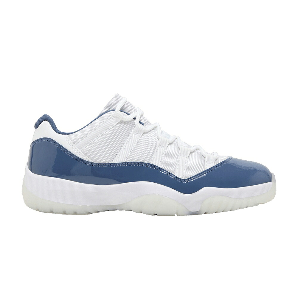 ナイキ 白色 ホワイト 紺色 ネイビー エアジョーダン 'DIFFUSED BLUE' スニーカー メンズ AIR JORDAN AIR JORDAN 11 RETRO LOW / WHITE MIDNIGHT NAVY DIFFUSED|スニケス