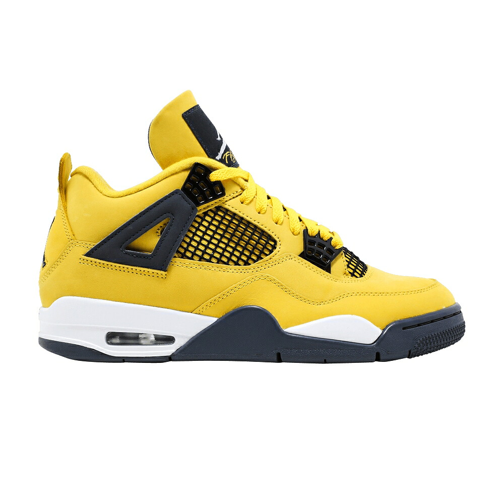 ナイキ 黄味がかった 黄色 エアジョーダン \u0027LIGHTNING\u0027 スニーカー メンズ AIR JORDAN AIR JORDAN 4 RETRO 2021 / TOUR YELLOW MULTI COLOR MULTI