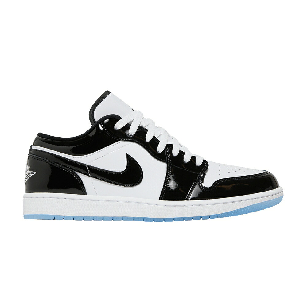 ナイキ 白色 ホワイト 黒色 ブラック エアジョーダン 'CONCORD' スニーカー メンズ AIR JORDAN AIR JORDAN 1 LOW SE / WHITE BLACK|スニケス
