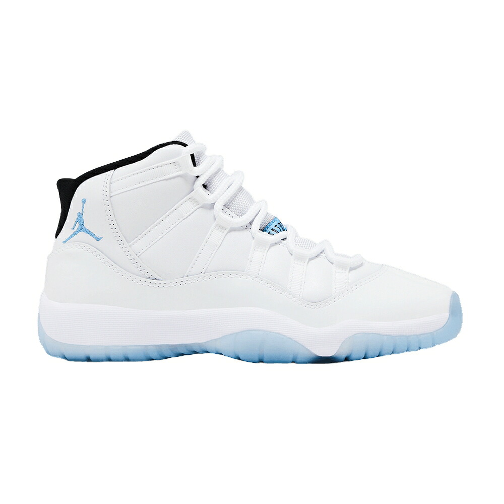ナイキ 青色 ブルー 白色 ホワイト レジェンド 黒色 ブラック エアジョーダン 'LEGEND COLUMBIA' ジュニア キッズ AIR JORDAN AIR JORDAN 11 RETRO GS BLUE / 2024 WHITE LEGEND BLUE BLACK ベビー マタニティ ス|スニケス