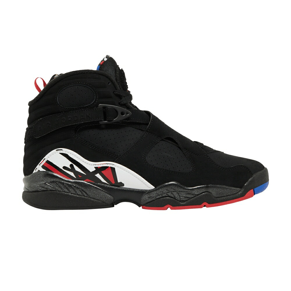 ナイキ 黒色 ブラック 赤 レッド 白色 ホワイト エアジョーダン 'PLAYOFF' スニーカー メンズ AIR JORDAN AIR JORDAN 8 RETRO 2023 / BLACK TRUE RED WHITE