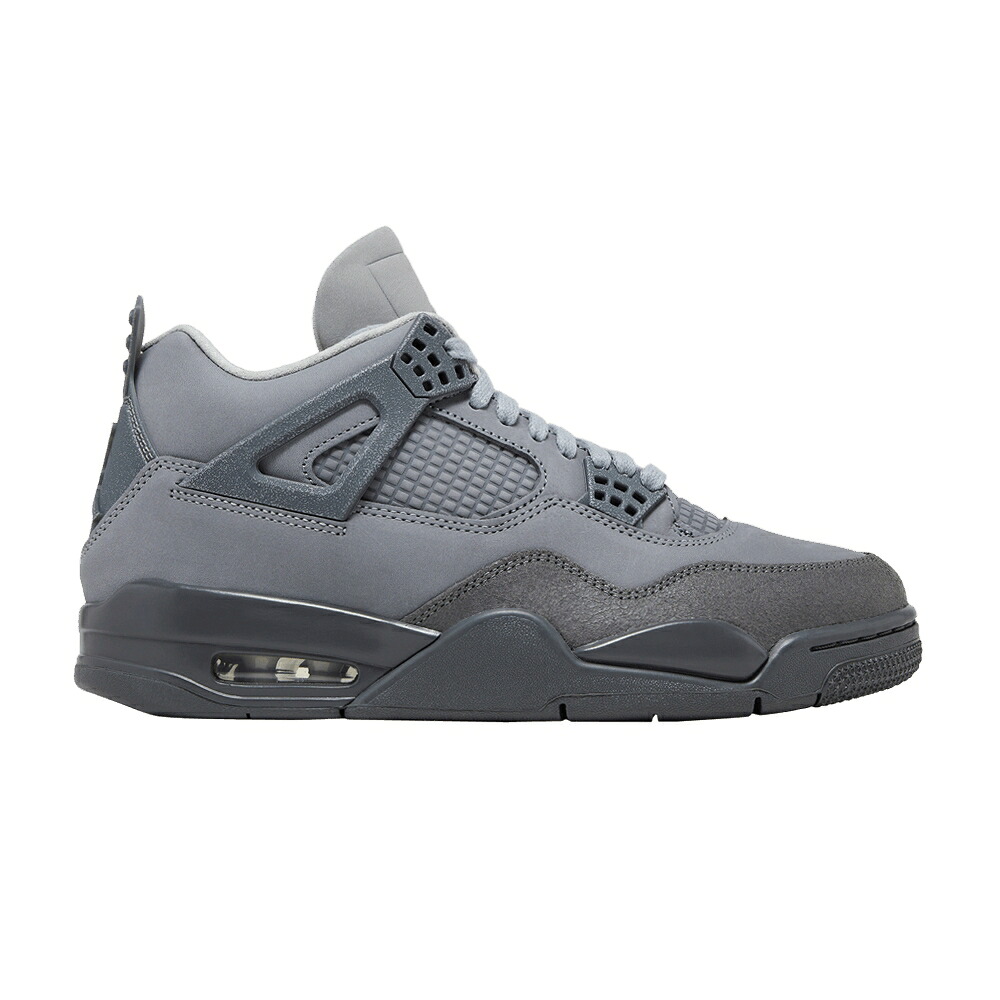 ナイキ 薄墨色 薄墨色 シメント エアジョーダン \u0027WET CEMENT\u0027 スニーカー メンズ AIR JORDAN AIR JORDAN 4 RETRO SE / SMOKE GREY IRON GREY CEMENT GREY スニーカー-メンズ靴