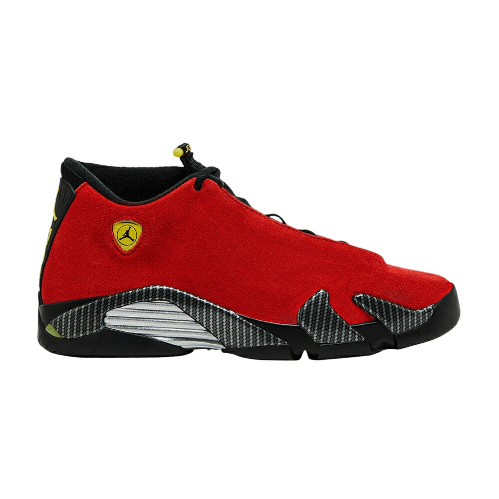 ナイキ 赤 レッド 黒色 ブラック エアジョーダン 'FERRARI' ジュニア キッズ AIR JORDAN AIR JORDAN 14 RETRO GS 2025 / CHALLENGE RED BLACK VIBRANT ベビー マタニティ スニーカー｜スニケス
