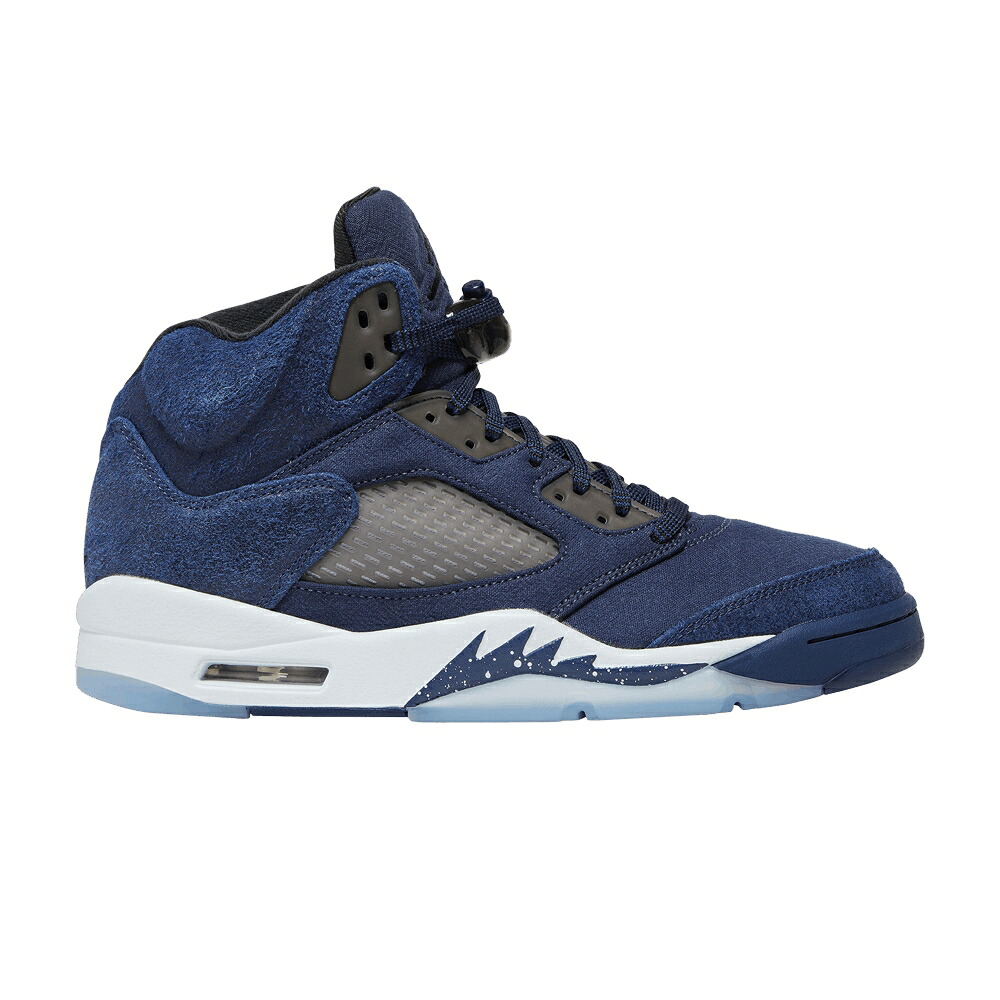 ナイキ 紺色 米国海軍 黒いこと 黒いこと エアジョーダン \u0027MIDNIGHT NAVY\u0027 スニーカー メンズ AIR JORDAN AIR JORDAN 5 RETRO SE / MIDNIGHT NAVY BLACK FOOTBALL