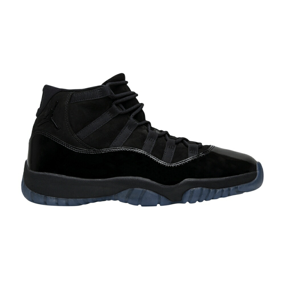 ナイキ 黒色 ブラック エアジョーダン CAP GOWN スニーカー メンズ AIR JORDAN AIR JORDAN 11 RETRO AND / BLACK BLACK BLACK