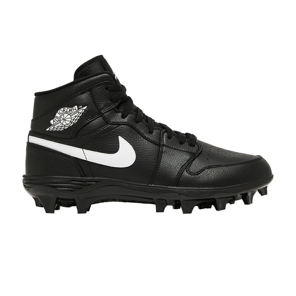ナイキ ミッド 黒いこと 黒いこと 白いこと 白いこと エアジョーダン \u0027BLACK\u0027 もの言う花 AIR JORDAN AIR JORDAN 1 MID TD CLEAT 2023 / BLACK WHITE BLACK