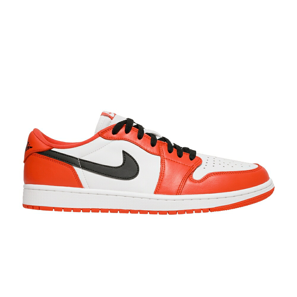 ナイキ 白いこと 白いこと 黒いこと 黒いこと エアジョーダン \u0027STARFISH\u0027 スニーカー メンズ AIR JORDAN AIR JORDAN 1 RETRO LOW OG / STARFISH WHITE BLACK 靴-メンズ靴