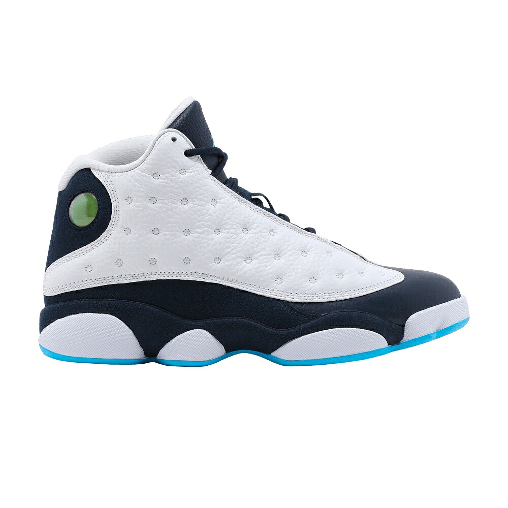 ナイキ サーティーン 白色 ホワイト 青色 ブルー エアジョーダン 'OBSIDIAN' スニーカー メンズ AIR JORDAN AIR JORDAN 13 RETRO / WHITE OBSIDIAN DARK POWDER BLUE|スニケス