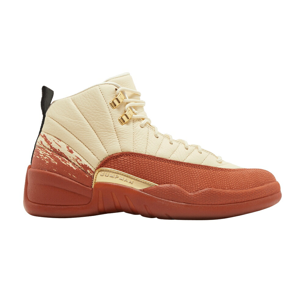 ナイキ ゴルフ 黒いこと 黒いこと エアジョーダン \u0027OUT MUD\u0027 スニーカー メンズ AIR JORDAN EASTSIDE GOLF X AIR JORDAN 12 RETRO THE / MUSLIN BURNT SUNRISE BLACK スニーカー-靴-メンズ靴