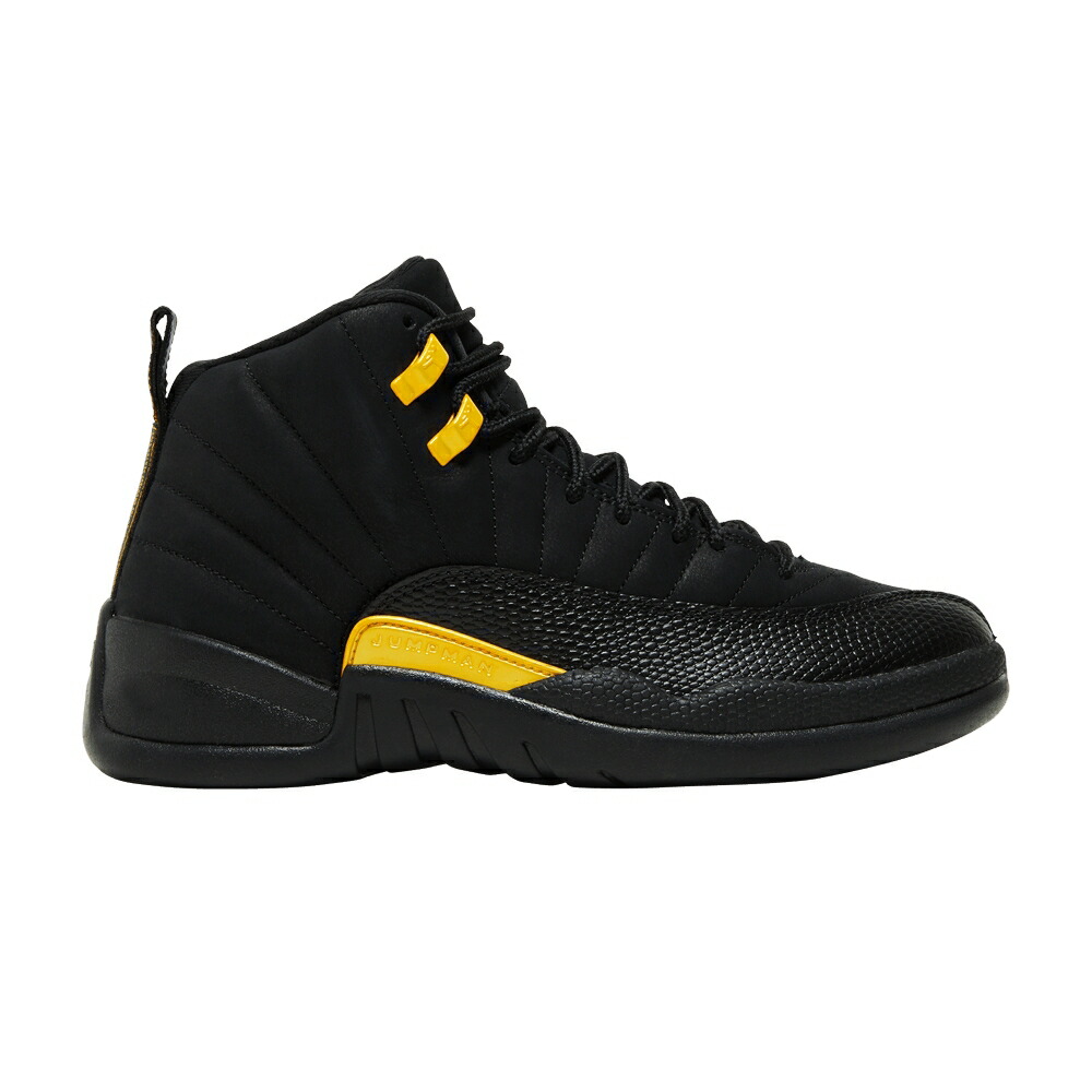 ナイキ 黒色 ブラック エアジョーダン BLACK TAXI スニーカー メンズ AIR JORDAN AIR JORDAN 12 RETRO / BLACK TAXI