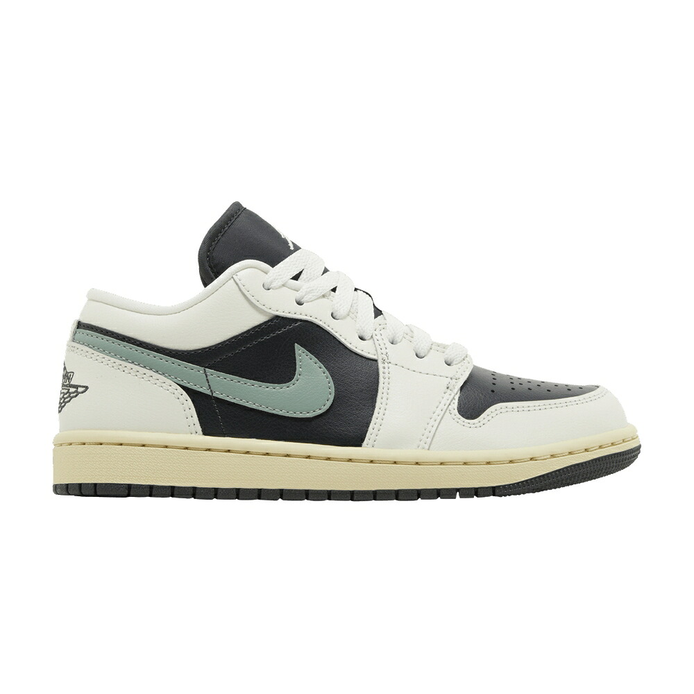 ナイキ 翡翠 ジェード エアジョーダン 'JADE SMOKE' スニーカー レディース AIR JORDAN WMNS AIR JORDAN 1 LOW / ANTHRACITE JADE SMOKE SAIL｜スニケス 29,315円
