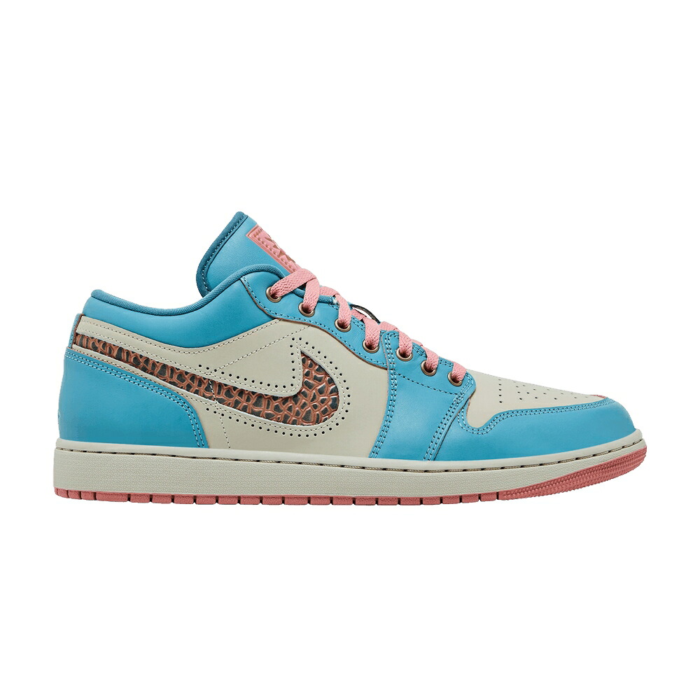 ナイキ ジーンズ 青味 青み 赤 赤いこと エアジョーダン \u0027SOMOS ETERNOS\u0027 スニーカー メンズ AIR JORDAN AIR JORDAN 1 LOW SE / DENIM TURQUOISE SMOKEY BLUE RED