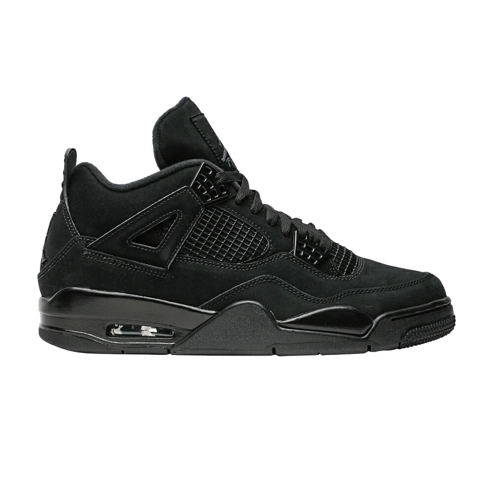 ナイキ 黒いこと 黒いこと エアジョーダン \u0027BLACK CAT\u0027 スニーカー メンズ AIR JORDAN AIR JORDAN 4 RETRO 2020 / BLACK BLACK LIGHT GRAPHITE