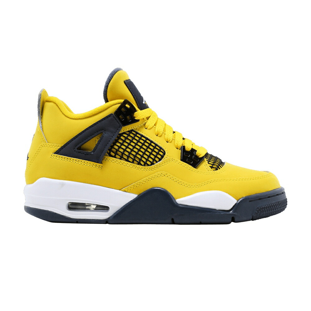 ナイキ 黄色 イエロー エアジョーダン 'LIGHTNING' ジュニア キッズ AIR JORDAN AIR JORDAN 4 RETRO GS 2021 / TOUR YELLOW MULTI COLOR MULTI ベビー マタニティ スニーカー|スニケス