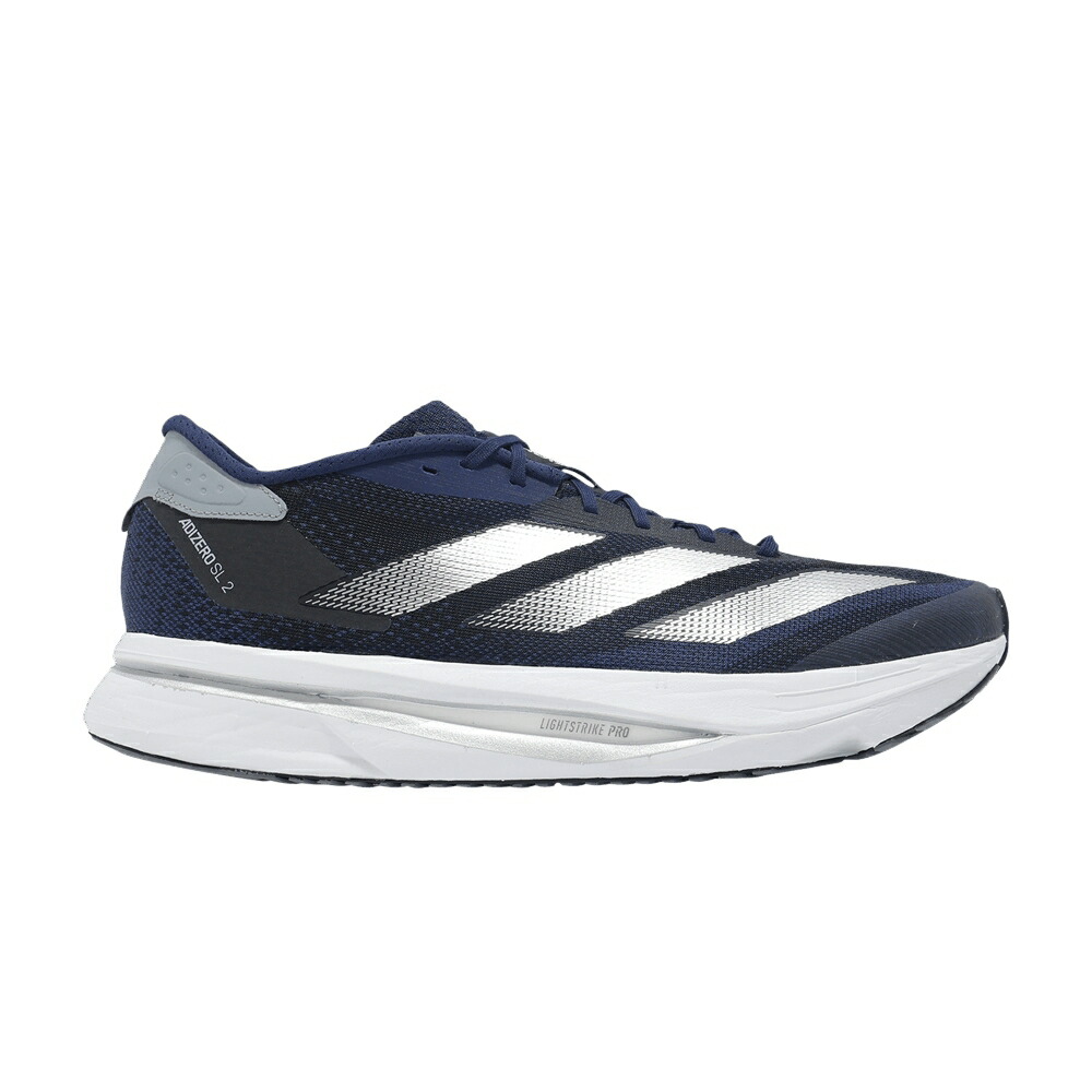アディダス アディゼロ 青味 青み しろがね色 しろがね色 \u0027DARK METALLIC\u0027 スニーカー メンズ ADIDAS ADIZERO SL2 BLUE SILVER / DARK BLUE SILVER METALLIC HALO