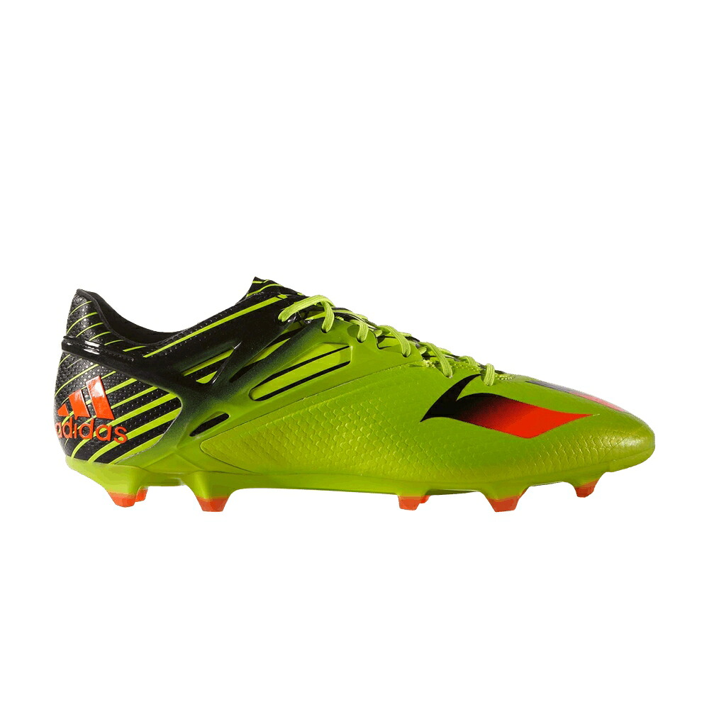 アディダス 赤 レッド コア 15.1 'SOLAR SLIME' スニーカー メンズ ADIDAS MESSI FG AG / SEMI SOLAR SLIME SOLAR RED CORE