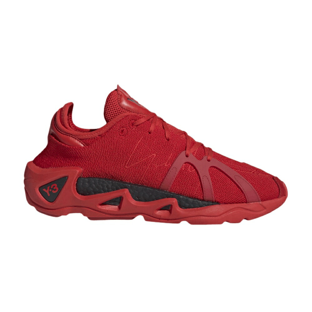 アディダス 赤 レッド 黒色 ブラック RED スニーカー メンズ ADIDAS Y-3 FYW S-97 / RED BLACK RED