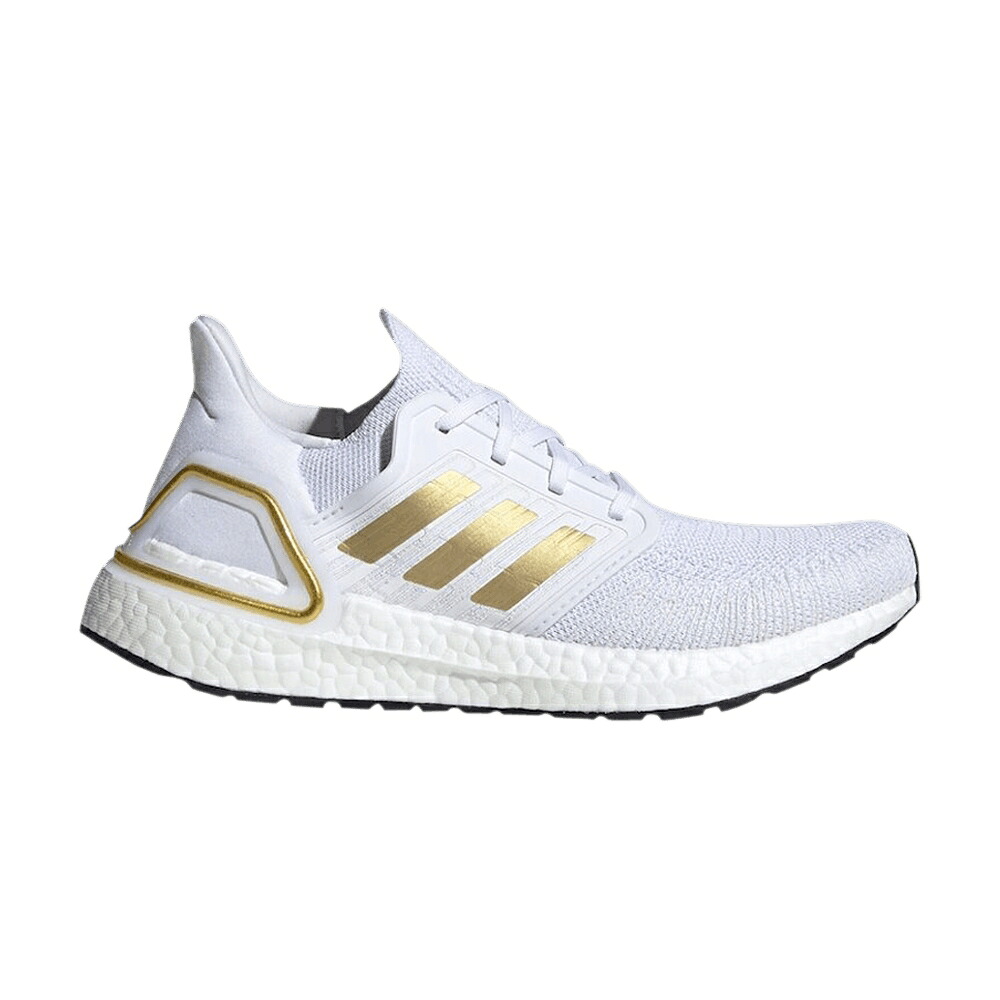 アディダス 白いこと 白いこと ゴールド 中核グループ \u0027GOLD METALLIC\u0027 スニーカー レディース ADIDAS WMNS ULTRABOOST 20 / CLOUD WHITE GOLD METALLIC CORE
