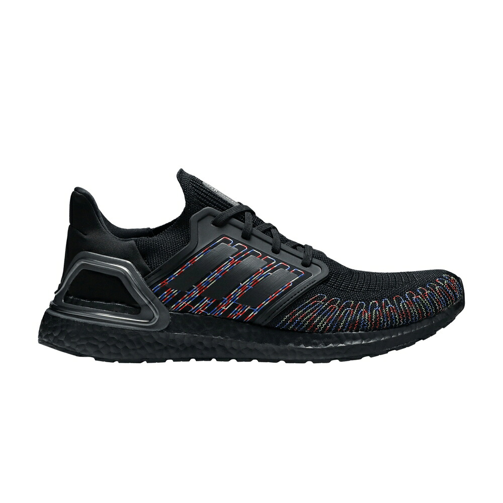 アディダス 黒いこと 黒いこと \u0027BLACK MULTICOLOR\u0027 スニーカー メンズ ADIDAS ULTRABOOST 20 MULTI-COLOR\u0027 / BLACK MULTI COLOR