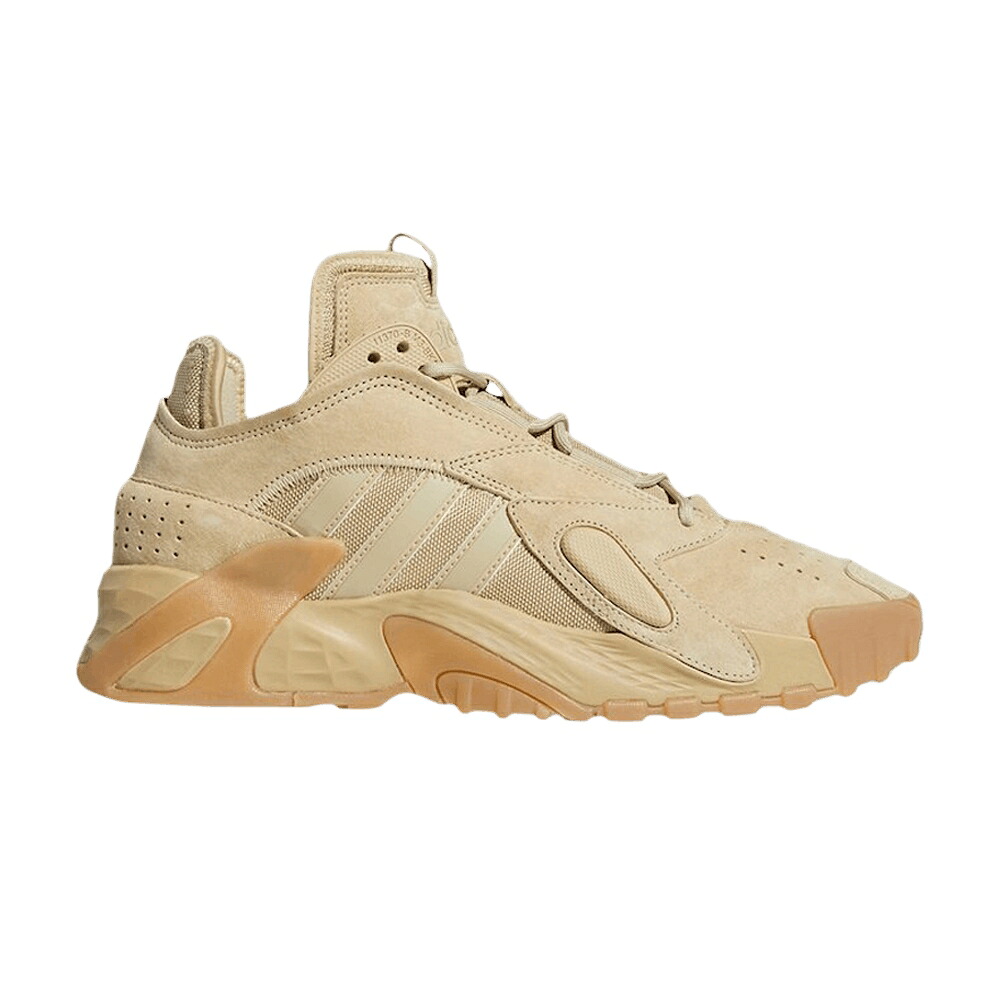 アディダス 表どおりどんぶり鉢 白いこと 白いこと \u0027WHEAT\u0027 スニーカー メンズ ADIDAS STREETBALL / SVANNAH GUM 4 FOOTWEAR WHITE