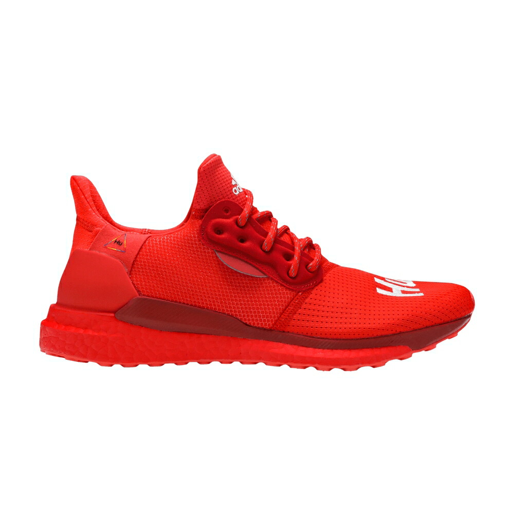 アディダス グライド 赤 レッド パワー 白色 ホワイト POWER RED スニーカー メンズ ADIDAS PHARRELL X SOLAR HU GLIDE / RED POWER RED RUNNING WHITE