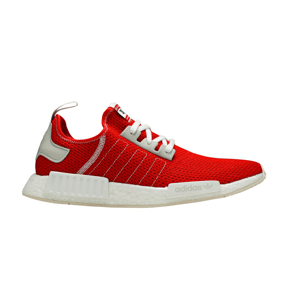 アディダス 赤 赤いこと NMD_R1 \u0027ACTIVE RED\u0027 スニーカー メンズ ADIDAS / ACTIVE RED ACTIVE RED ECRU TINT
