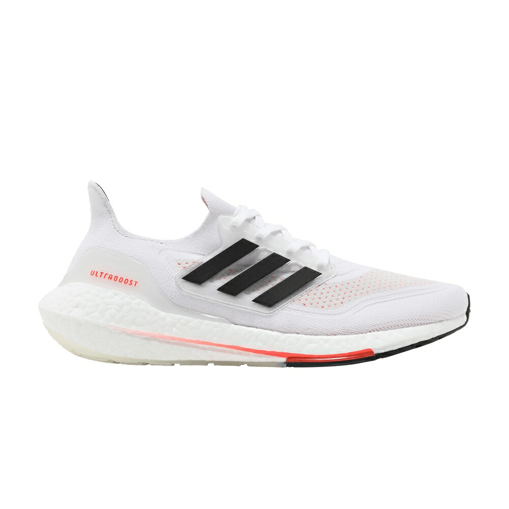 アディダス 白色 ホワイト コア 黒色 ブラック 赤 レッド TOKYO スニーカー メンズ ADIDAS ULTRABOOST 21 / CLOUD WHITE CORE BLACK SOLAR RED